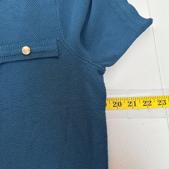 Pretty Garden Cardigan Sweater Womes M Button Up Viscose Blend Preppy Mature - Picture 11 of 12